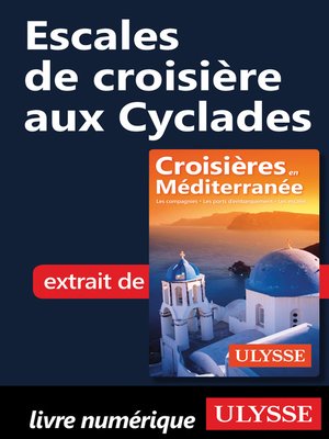 cover image of Escales de croisière aux Cyclades